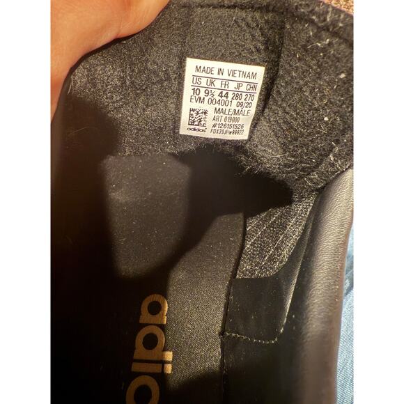 Adidas Samba leather shoes full black size US10 019000 - Picture 4 of 7